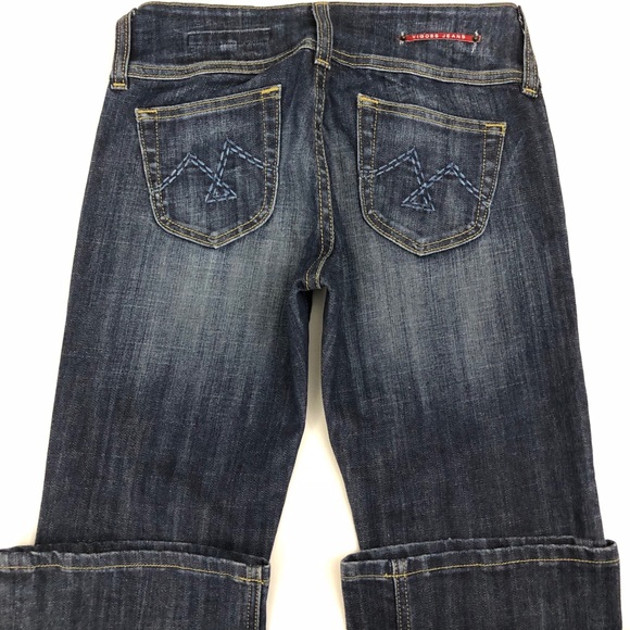 VIGOSS Sz 3/4 Button Front Bootcut Jeans - Picture 9 of 13